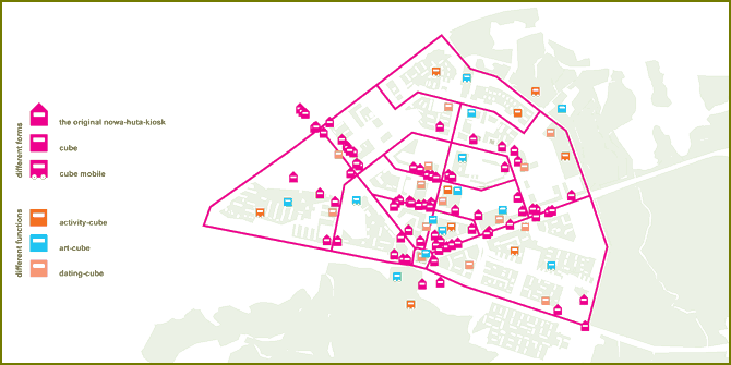strukteur the cubes of nowa huta
