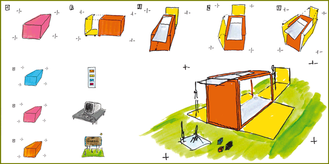 strukteur the cubes of nowa huta